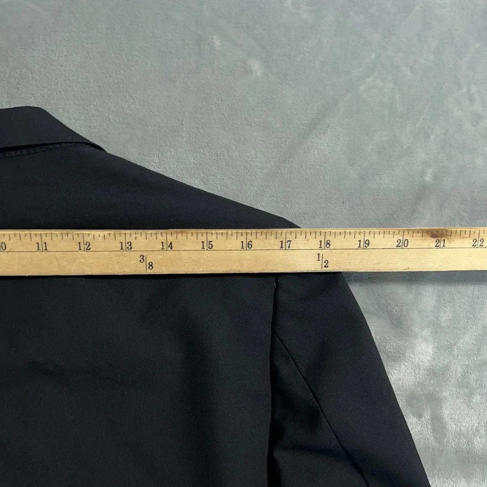 J Crew Ludlow Suit Jacket Mens 36S Loro Piana Wool Deep Navy Blue Blazer Slim